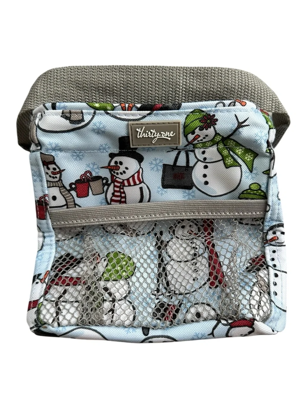 THIRTY-ONE Sq. Utility Tote Sketchy Dot & Littles CarryAll Caddy SnowDaze Bundle
